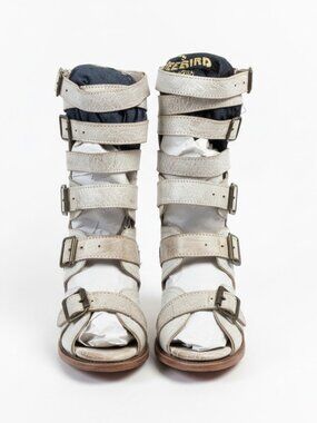 Freebird taupe leather Bond boots, size 9